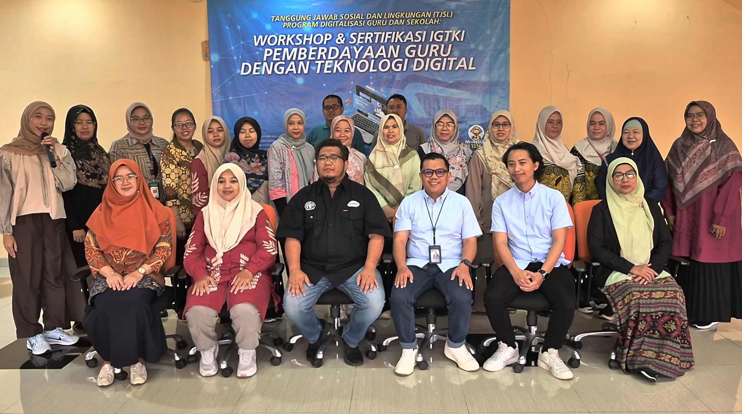 Workshop dan Sertifikasi Digital Marketing IGTKI Pemberdayaan Guru PLN Jakarta